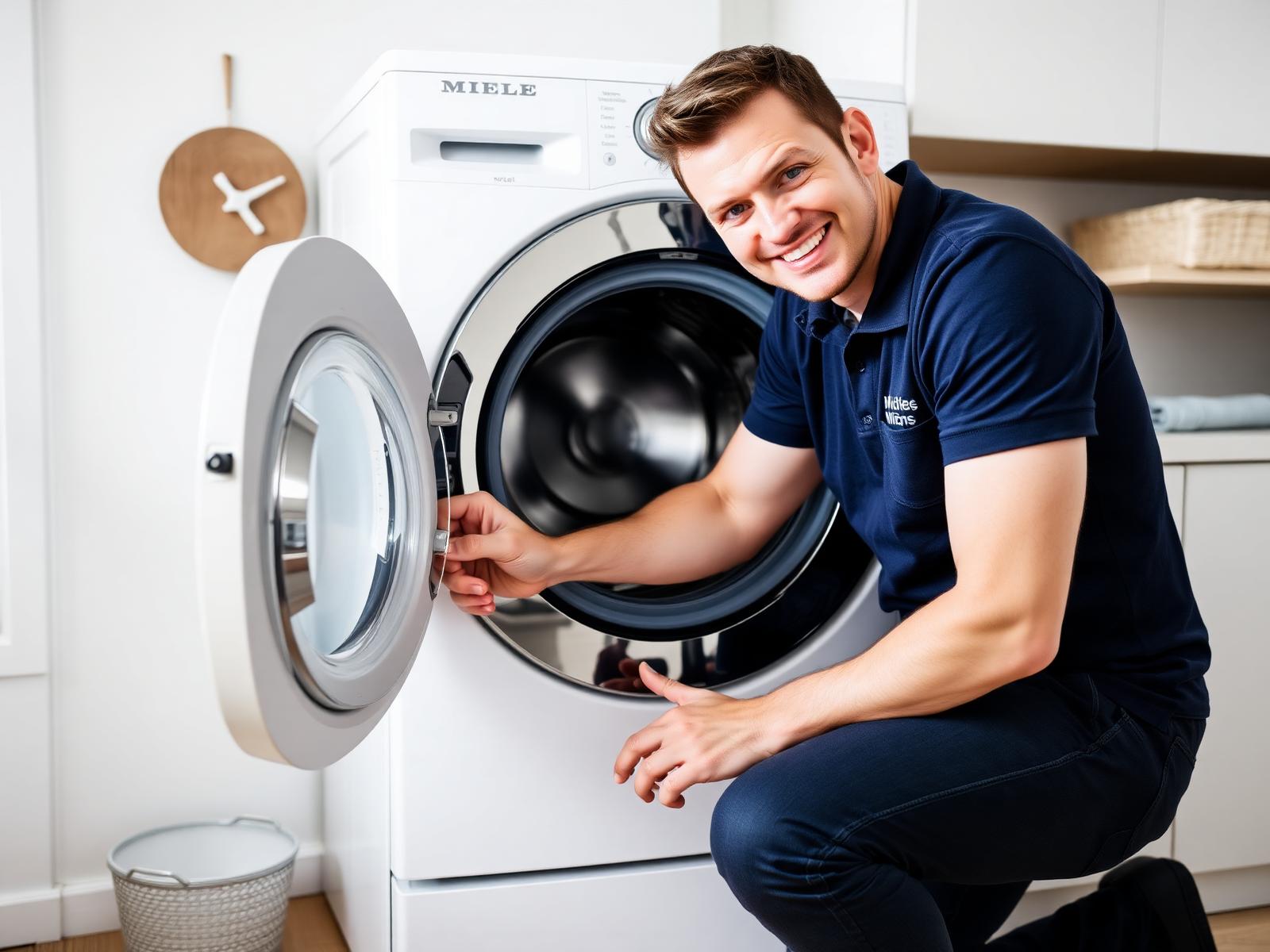 Technicus Gefixt herstelt Miele wasmachine aan huis